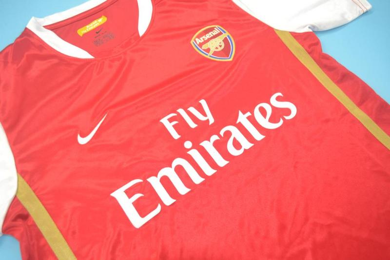 Thailand Quality(AAA) 2006/07 Arsenal Home Retro Soccer Jersey
