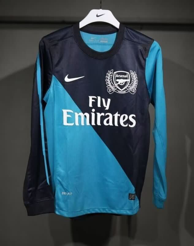 Thailand Quality(AAA) 2011/12 Arsenal Away Long Retro Soccer Jersey (Player)
