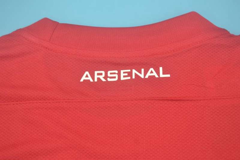 Thailand Quality(AAA) 2011/12 Arsenal Home Retro Soccer Jersey(L/S)