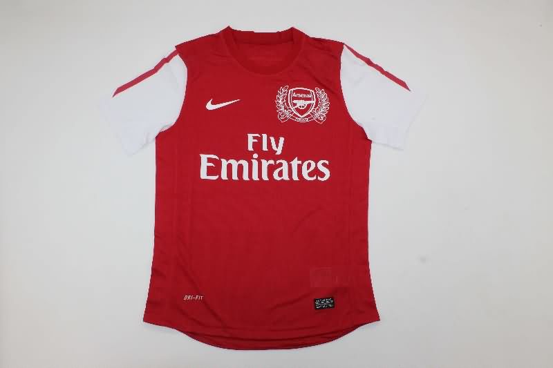 Thailand Quality(AAA) 2011/12 Arsenal Home Retro Soccer Jersey (Player)