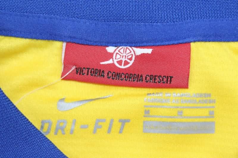 Thailand Quality(AAA) 2013/14 Arsenal Away Retro Soccer Jersey