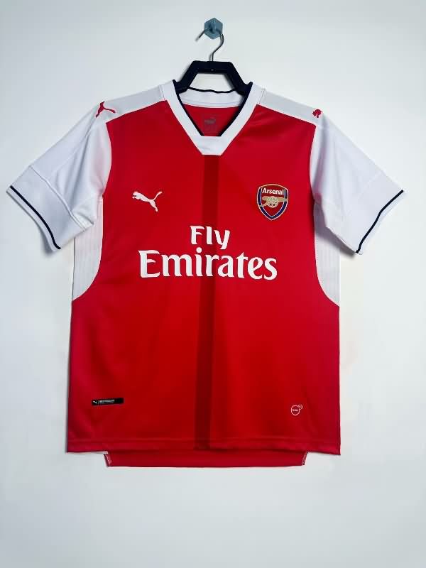 Thailand Quality(AAA) 2016/17 Arsenal Home Retro Soccer Jersey