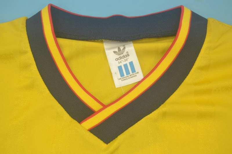 Thailand Quality(AAA) 1986/87 Arsenal Away Retro Soccer Jersey