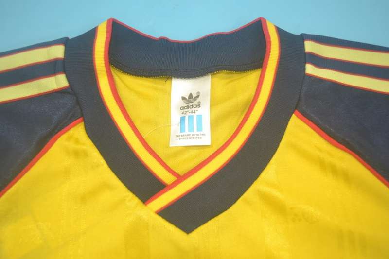 Thailand Quality(AAA) 1988/90 Arsenal Away Retro Soccer Jersey