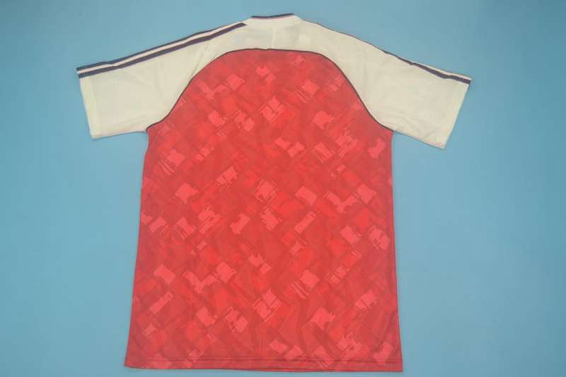 Thailand Quality(AAA) 1990/92 Arsenal Home Retro Soccer Jersey