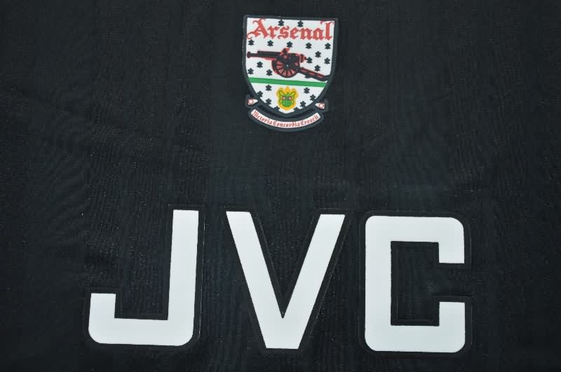 Thailand Quality(AAA) 1992/94 Arsenal Black Retro Soccer Jersey