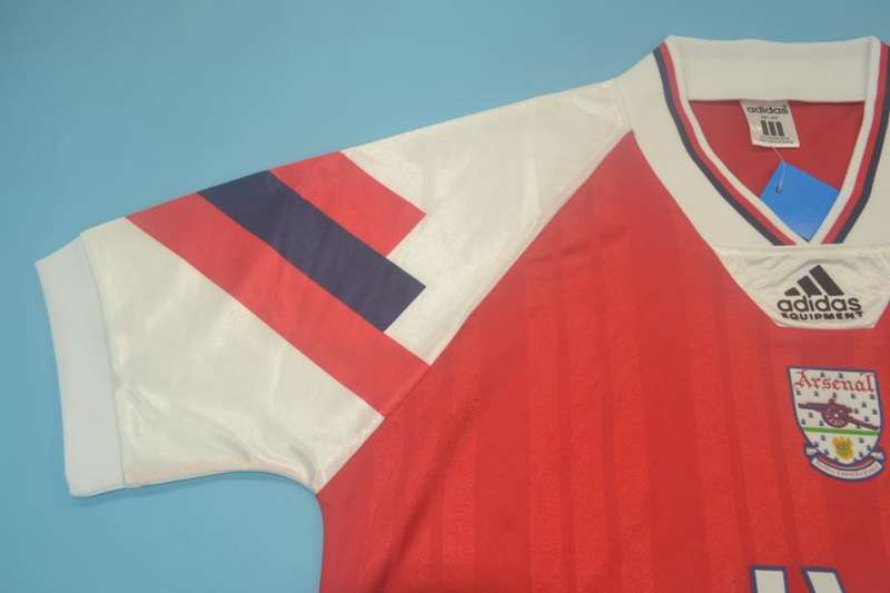 Thailand Quality(AAA) 1992/94 Arsenal Home Retro Soccer Jersey