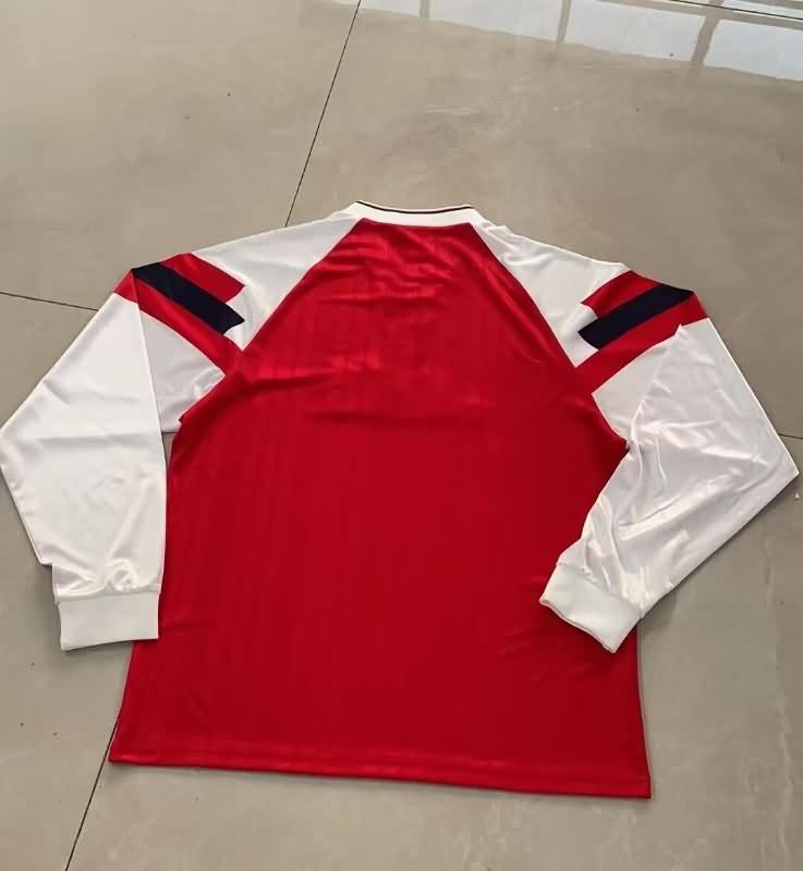 Thailand Quality(AAA) 1992/94 Arsenal Home Retro Long Sleeve Soccer Jersey