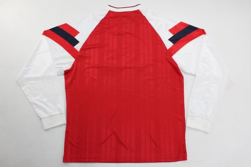Thailand Quality(AAA) 1992/94 Arsenal Home Retro Long Sleeve Soccer Jersey
