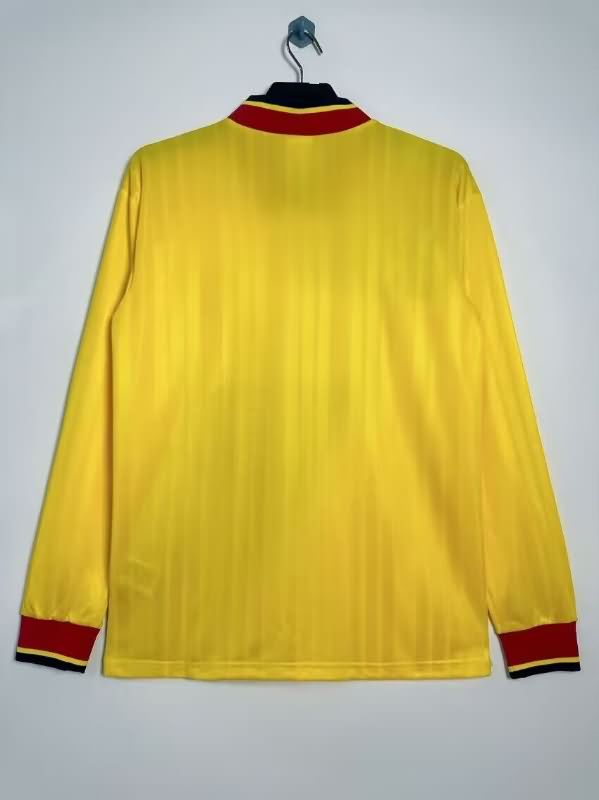 Thailand Quality(AAA) 1993/94 Arsenal Away Retro Long Sleeve Soccer Jersey