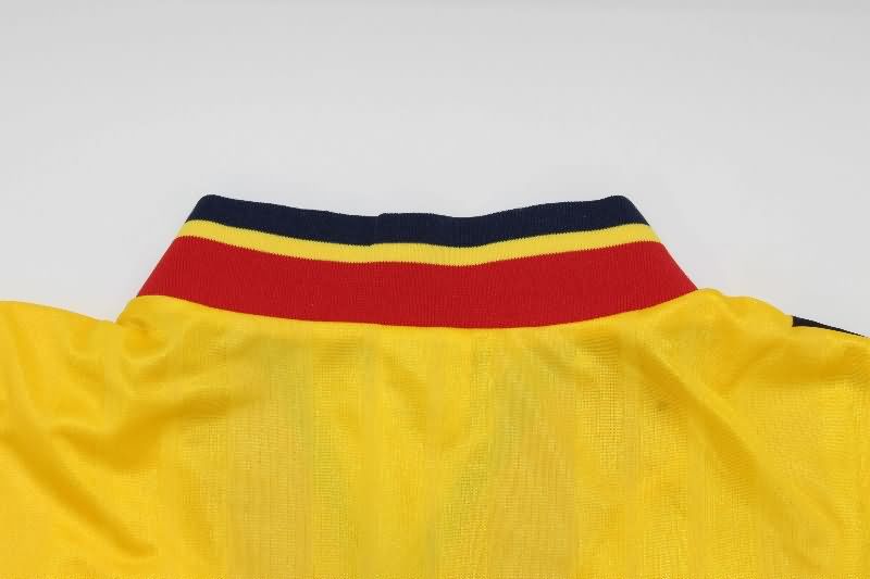 Thailand Quality(AAA) 1993/94 Arsenal Away Retro Long Sleeve Soccer Jersey