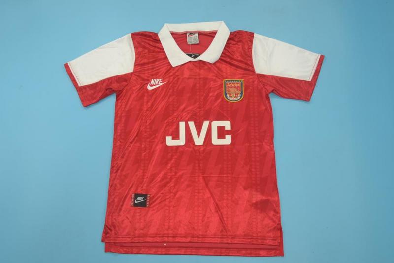 Thailand Quality(AAA) 1994/95 Arsenal Home Retro Soccer Jersey