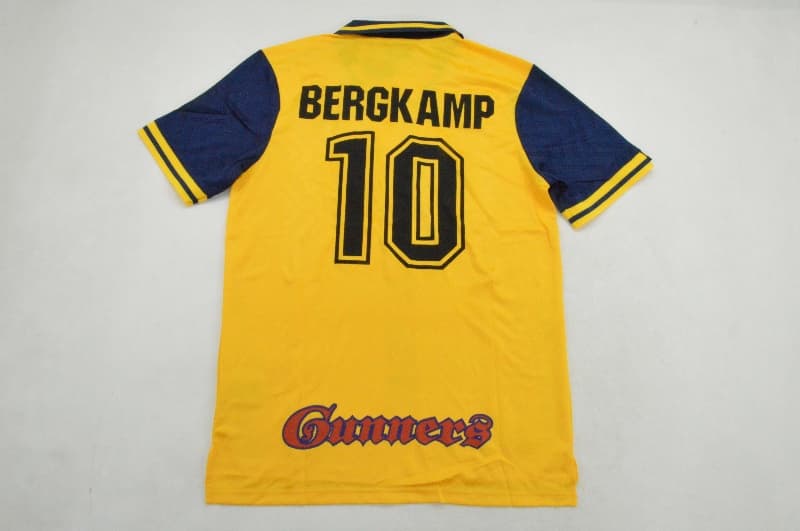 Thailand Quality(AAA) 1996/97 Arsenal Away Retro Soccer Jersey