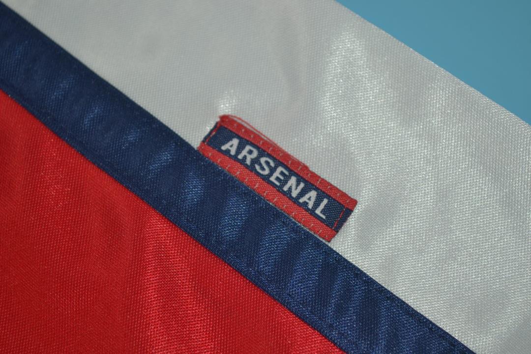 Thailand Quality(AAA) 1998/99 Arsenal Home Retro Soccer Jersey