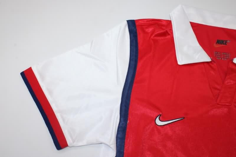 Thailand Quality(AAA) 1999/00 Arsenal Home Retro Soccer Jersey