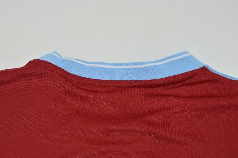 Thailand Quality(AAA) 2009/10 Aston Villa Home Retro Soccer Jersey