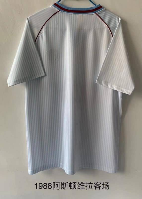 Thailand Quality(AAA) 1988 Aston Villa Away Retro Soccer Jersey