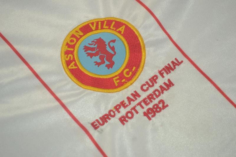 Thailand Quality(AAA) 1982/83 Aston Villa Away Retro Soccer Jersey