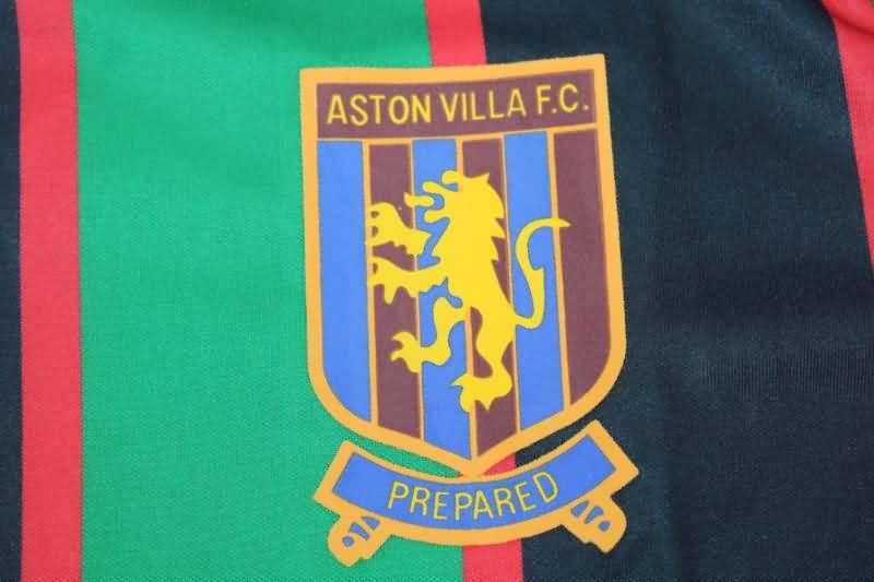 Thailand Quality(AAA) 1993/95 Aston Villa Away Retro Soccer Jersey