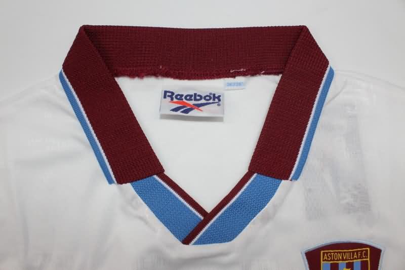 Thailand Quality(AAA) 1995/96 Aston Villa Away Retro Soccer Jersey