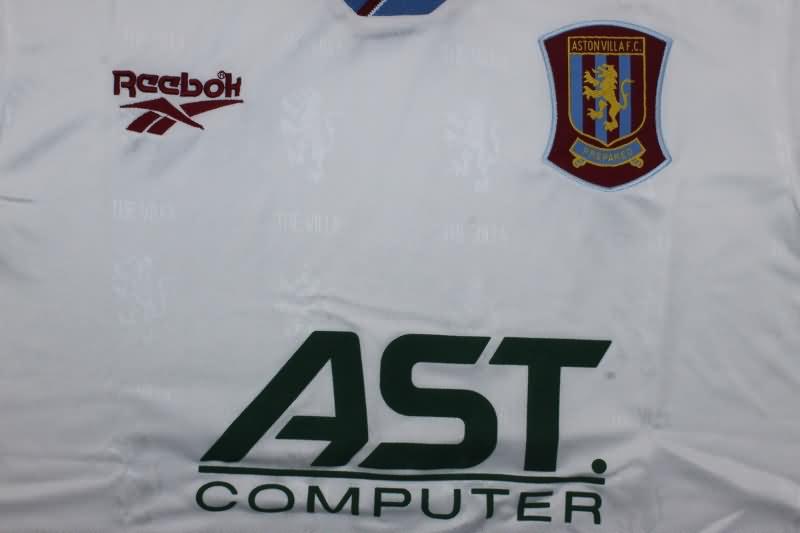 Thailand Quality(AAA) 1995/96 Aston Villa Away Retro Soccer Jersey