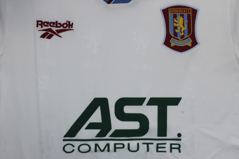 Thailand Quality(AAA) 1995/96 Aston Villa Away Retro Soccer Jersey