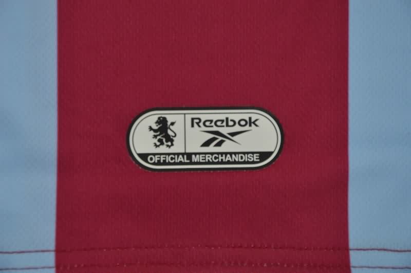 Thailand Quality(AAA) 1999/00 Aston Villa Home Retro Soccer Jersey