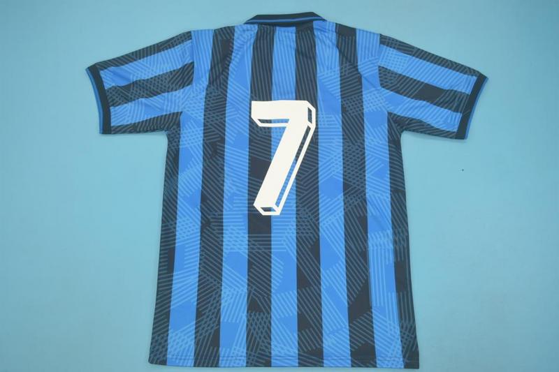 Thailand Quality(AAA) 1991/92 Atalanta BC Home Retro Soccer Jersey