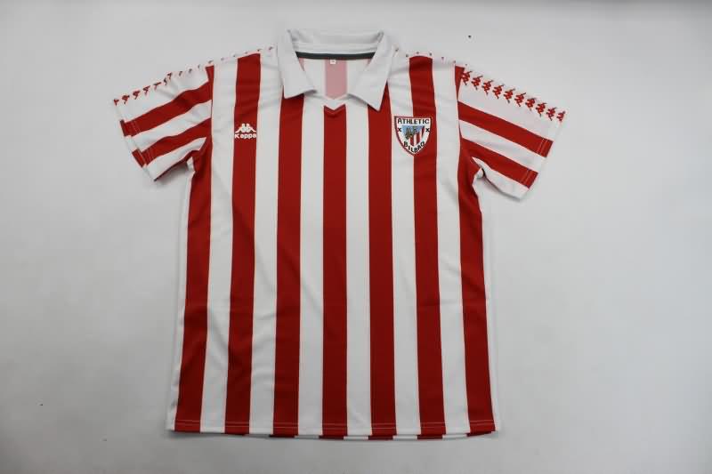 Thailand Quality(AAA) 1991/92 Athletic Bilbao Home Retro Soccer Jersey