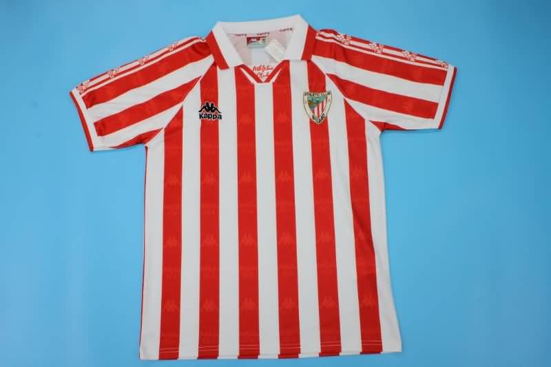 Thailand Quality(AAA) 1995/97 Athletic Bilbao Home Retro Soccer Jersey