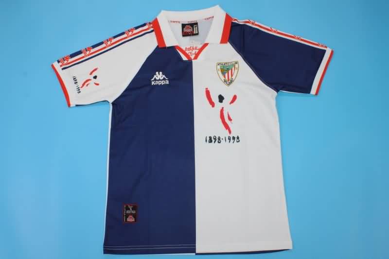 Thailand Quality(AAA) 1997/98 Athletic Bilbao Away Retro Soccer Jersey