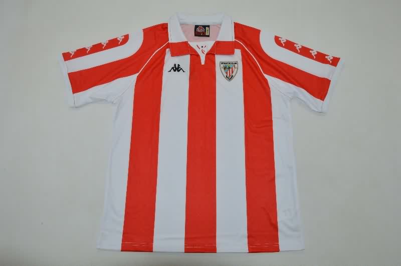 Thailand Quality(AAA) 1998/99 Athletic Bilbao Home Retro Soccer Jersey