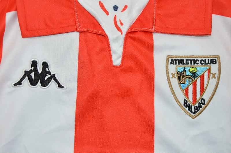 Thailand Quality(AAA) 1998/99 Athletic Bilbao Home Retro Soccer Jersey