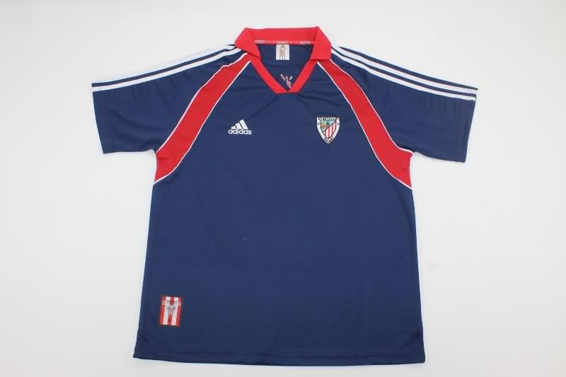 Thailand Quality(AAA) 1999/00 Athletic Bilbao Away Retro Soccer Jersey