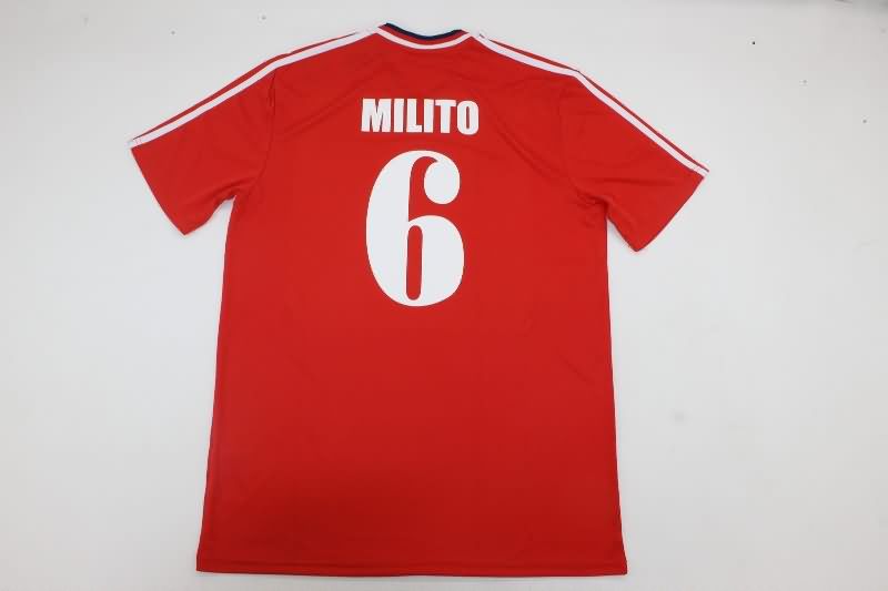 Thailand Quality(AAA) 1989/90 Atletico Independiente Home Retro Soccer Jersey