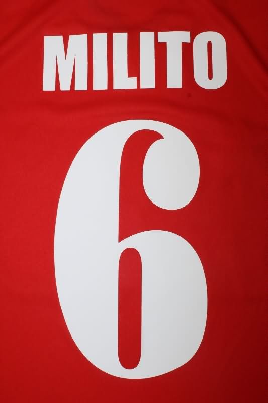 Thailand Quality(AAA) 1989/90 Atletico Independiente Home Retro Soccer Jersey