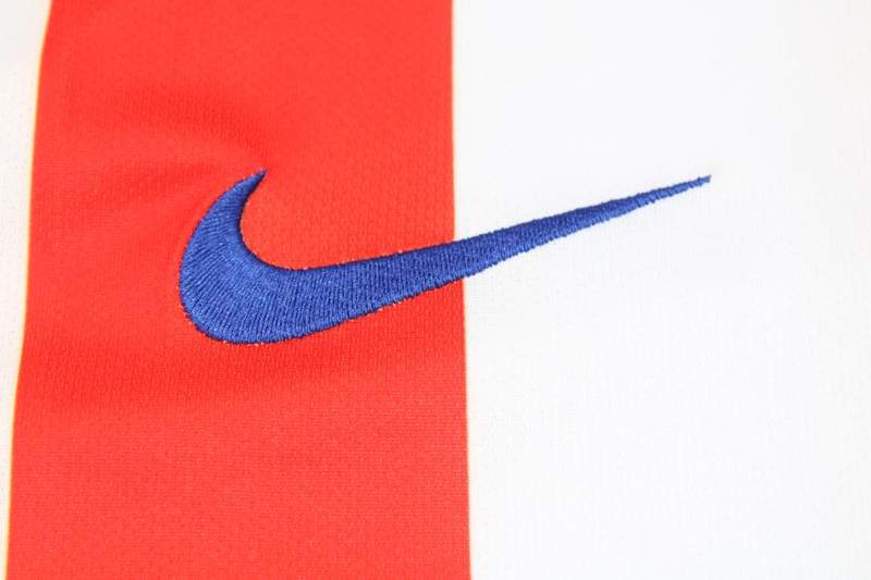 Thailand Quality(AAA) 2010/11 Atletico Madrid Home Retro Soccer Jersey