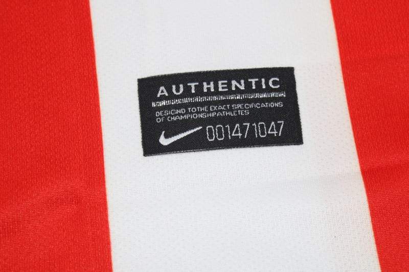 Thailand Quality(AAA) 2010/11 Atletico Madrid Home Retro Soccer Jersey