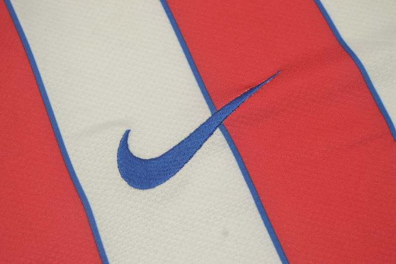 Thailand Quality(AAA) 2011/12 Atletico Madrid Home Retro Soccer Jersey