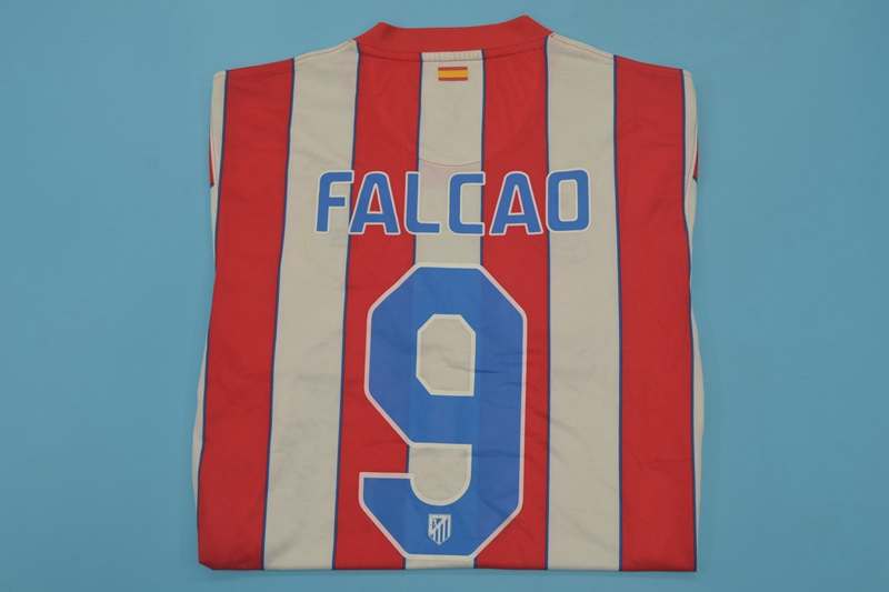 Thailand Quality(AAA) 2011/12 Atletico Madrid Home Retro Soccer Jersey