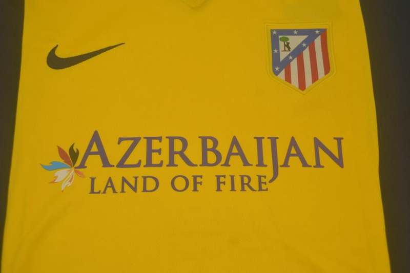 Thailand Quality(AAA) 2013/14 Atletico Madrid Away Retro Soccer Jersey