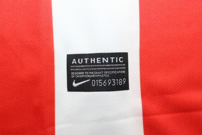 Thailand Quality(AAA) 2013/14 Atletico Madrid Home Retro Soccer Jersey