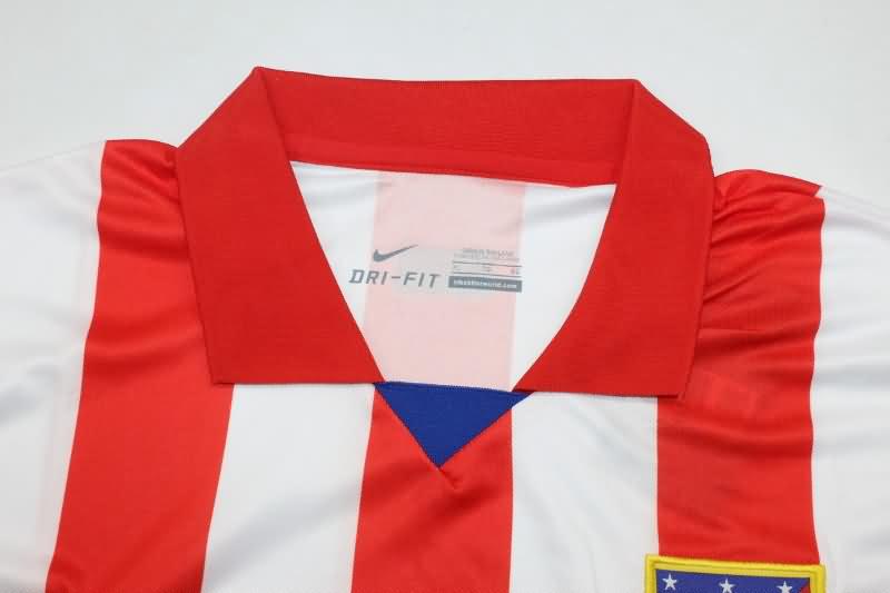 Thailand Quality(AAA) 2013/14 Atletico Madrid Home Retro Soccer Jersey