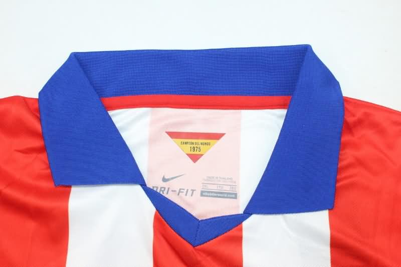 Thailand Quality(AAA) 2014/15 Atletico Madrid Home Retro Soccer Jersey