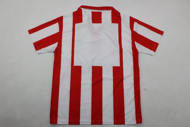 Thailand Quality(AAA) 1987/89 Atletico Madrid Home Retro Soccer Jersey