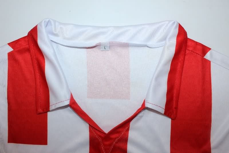 Thailand Quality(AAA) 1989/90 Atletico Madrid Home Retro Soccer Jersey
