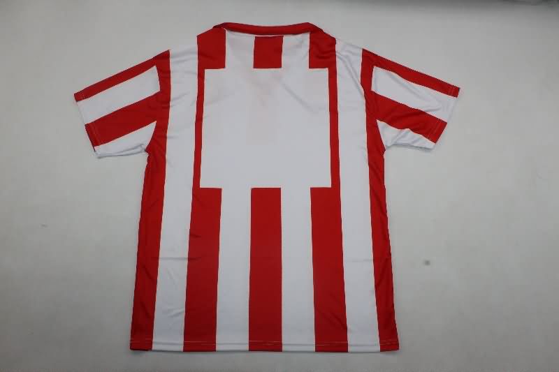 Thailand Quality(AAA) 1989/90 Atletico Madrid Home Retro Soccer Jersey