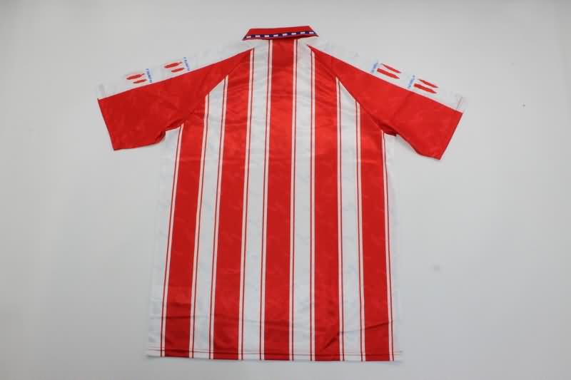 Thailand Quality(AAA) 1994/95 Atletico Madrid Home Retro Soccer Jersey