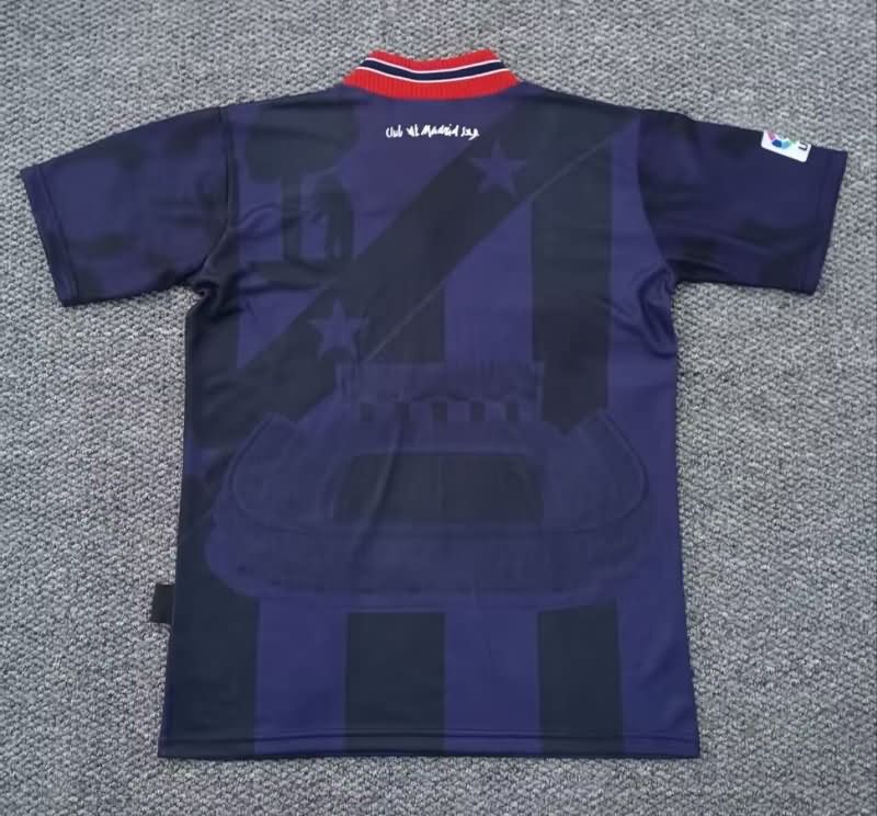 Thailand Quality(AAA) 1995/96 Atletico Madrid Third Retro Soccer Jersey
