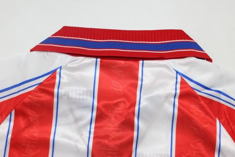 Thailand Quality(AAA) 1996/97 Atletico Madrid Home Retro Soccer Jersey